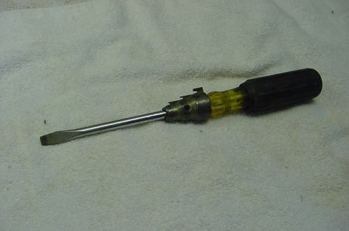 KLEIN TOOL CO PROFESSIONAL SCREWDRIVER -  10 3/4 IN. WITH CONDUIT REAMER 19350
