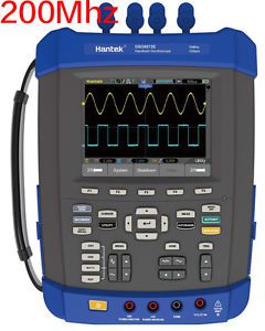 DSO8202E Hantek 200Mhz 6 in1   Oscilloscope DMM Spectrum Analyzer Wave Generator