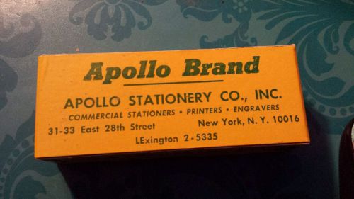 Lot of 5  Vintage swingline Apollo Brand staples