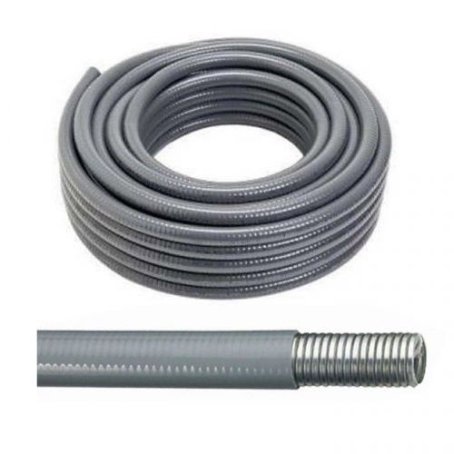 100&#039; feet Liquidtight Sealtight Metal Conduit 3/8&#034; PVC Waterproof Tubing