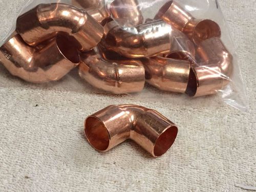 Copper fitting short radius 90 for 7/8&#034; o.d. tubing one (1) fitting for sale