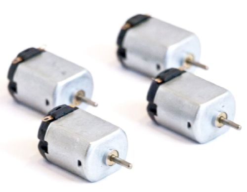 Science Wiz - DC Motors - Working Voltage Range .5 to 3.0V  (Pack of 4)