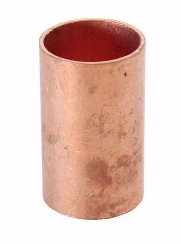 2-1/2&#034; coupling no stop c x c sweat ends - copper pipe fitting for sale