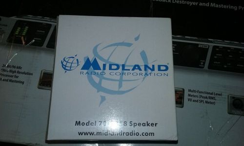 Midland radio corp model 70-2358 speakers sold in pairs