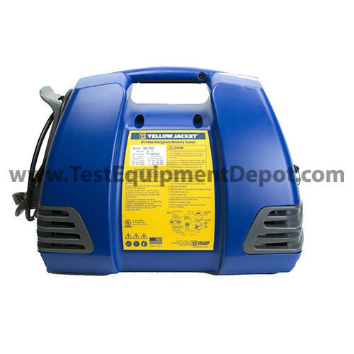 Yellow jacket 95700 recover-x (95700) refrigerant recovery machine for sale