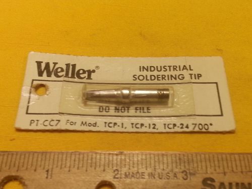 Weller Industrial Replacement Soldering Tip PT-CC7 for Mod TCP1 TCP12 TCP24 700