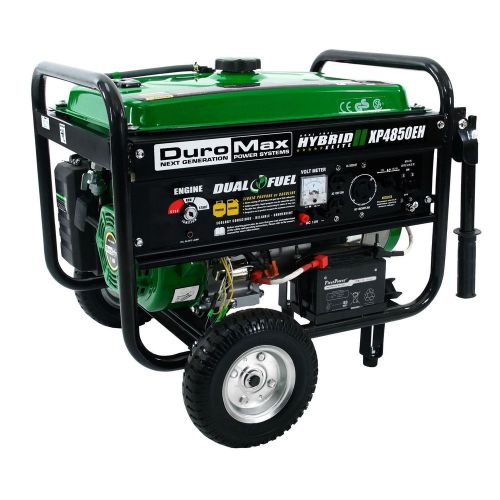 Generator duromax xp4850eh hybrid propane / gas camping for sale