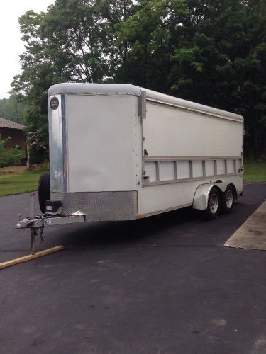 2010 Wells Cargo Concession Trailer 16 Ft. V-nose