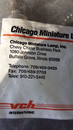 Chicago Miniature Lamp 5200-222  Relampable Indicator Light Pilot Light