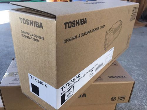Toshiba Original &amp; Genuine Toner T-FC34U-K Black