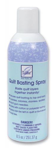 Quilt Basting Spray