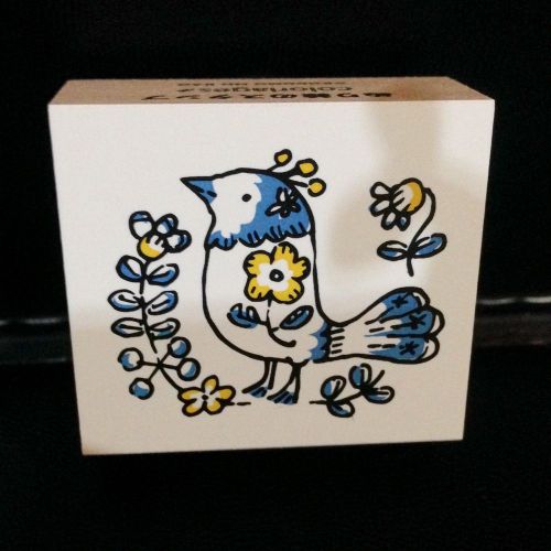 Rubber stamps Vintage Wooden Birds pattern Card Paper decorating Art Scrapbook
