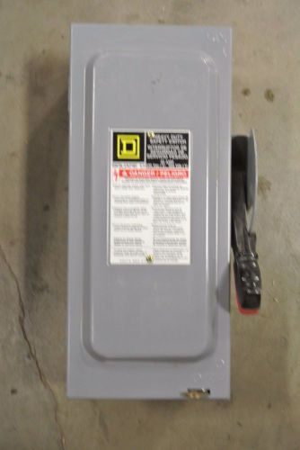 Square d h221 n safety switch new no box  30 amp for sale