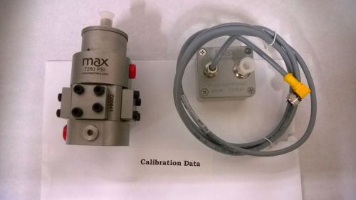 Max machinery p002hs21 -p11-n1 piston flow meter for sale