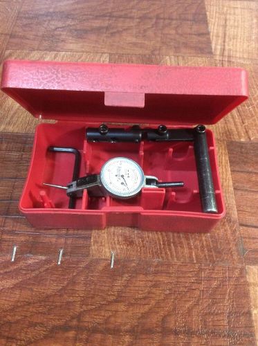 Interapid .0005 dial indicator 312-b w/axial support stem &amp; case 74.11371  #263 for sale