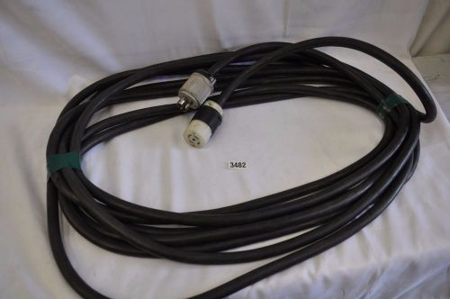 A.I.W Corp. 10 AWG 5/c S00W-A 50FT cable w/ 30A 120/208V 30Y twist lock