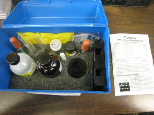 USED LAOTTE FD 6701-01 FORMALDEHYDE IN WATER TEST KIT FREE SHIPPING
