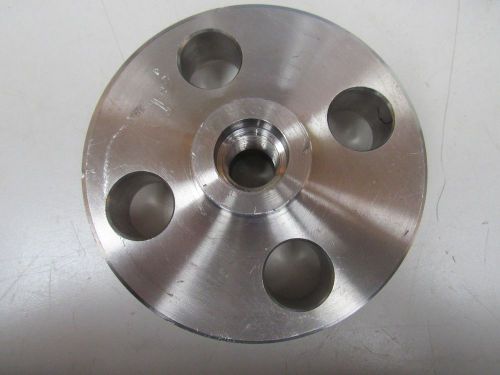 New no name 1/2&#034; npt threaded 4 bolt stainless s/s flange 304 1500# for sale