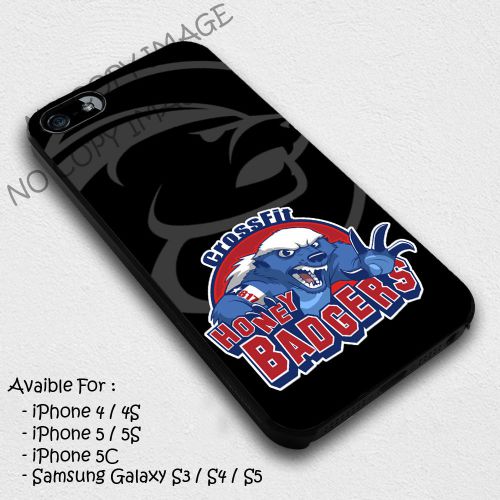 Honey Badger Football team Logo Iphone Case 5/5S 6/6S Samsung galaxy Case