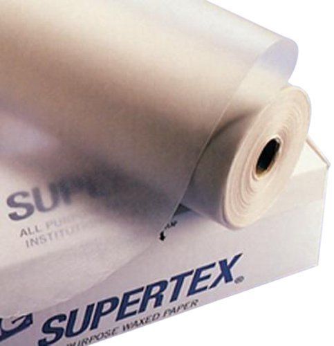 Dixie 110PONYROLL White Supertex Paper Pony Roll, 750 Length x 12&#034; Width Case of