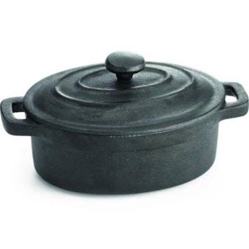 Tablecraft CW30112L Mini Casserole Lid Only 4&#034; dia. round cast iron for CW30112