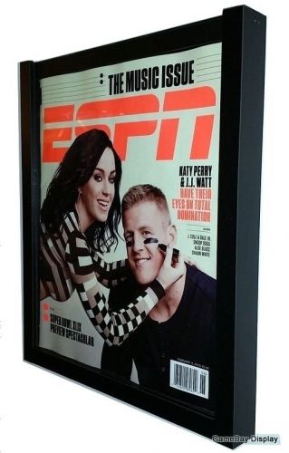 Lot of 3 ESPN or Older Rolling Stone Magazine Display Frames by GameDay Display