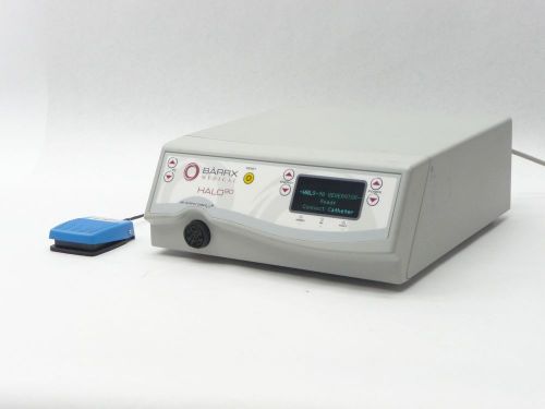BARRX MEDICAL HALO90 RF ABLATION CATHETER GENERATOR w/ FOOT SWITCH UNKNOWN