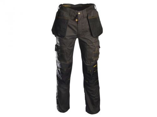Roughneck Clothing - Black &amp; Grey Holster Work Trouser Waist 36in Leg 33in