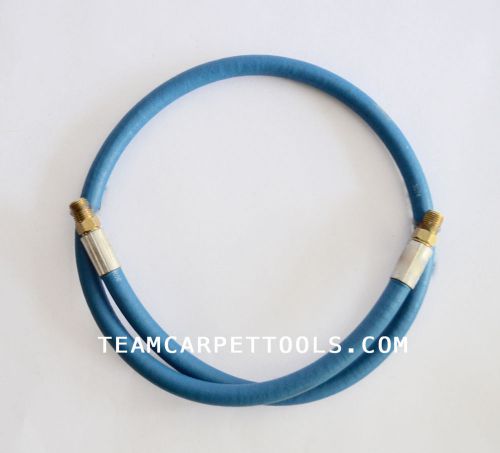 Carpet Cleaning 3ft Blue Solution Line Hose 3000 1/4&#034; PSI Male x Male Threading