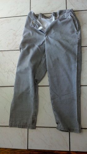 Chef Pants Checkered Black / White Snap  Zippered PST by VF Imagewear