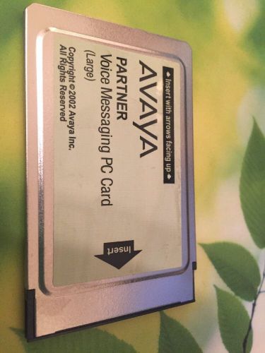 Avaya Partner CWD4B 700226525 16MB 2-port ACS R3 Large Voice Messaging PC Card