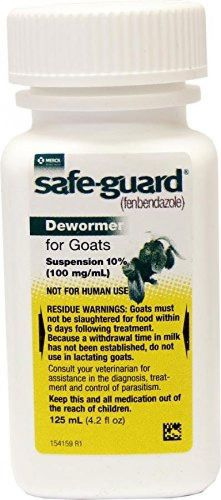 Durvet Safeguard Goat Dewormer, 125ml