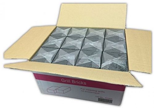 Winco GBK-348 Grill Brick-3 1/2 x4 x8 , Set Of 12