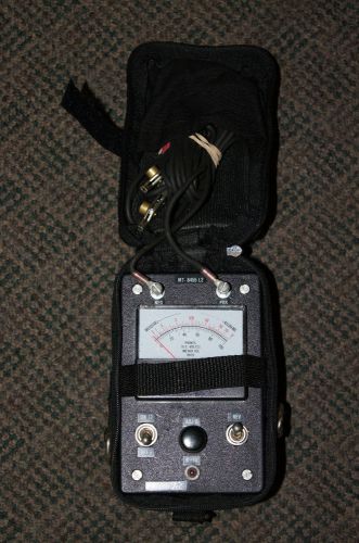 METRO TEL MT-8455 L2 Kick Meter w/Voltmeter Ohmmeter &amp; Polarity Case