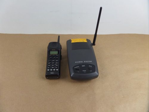 NEC Cordless DTR-4R -2(bk) Tele Receiver base with Phone (X1)