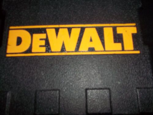 Dewalt self leveling 3 beam laser pointer dw083 for sale