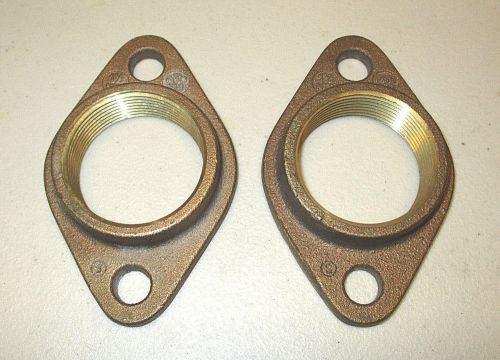 Bell &amp; Gossett P00779 Bronze Flanges Set of 2, 1-1/2&#034; NPT, for circulating pump