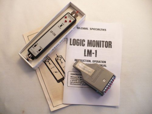 Global Specialties LM-1 Logic Monitor &amp; Kobetron LP-770 Logic Probe