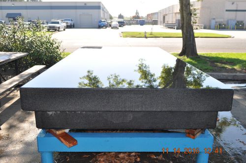 Granite Precision Work Table 12&#039; x 6&#039; x 8&#034; Surface Plate  w/ Stand AA Grade