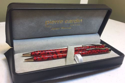 Pierre Cardin Red And Black Pen Set