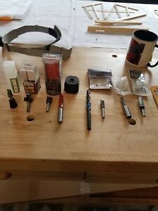 Bundle of Router Bits and Drill Bit