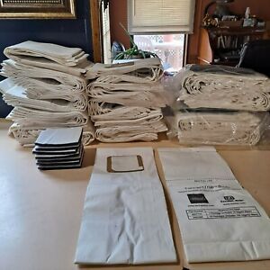 Lot of 75 Tennant Paper Vacuum Bags 9007744 with 11 Filters