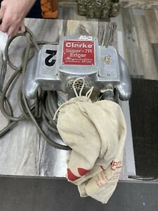 Clarke Super 7R Edger Floor Sander With Dust Bag