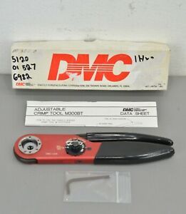 New DMC M300BT Adjustable Crimp Tool