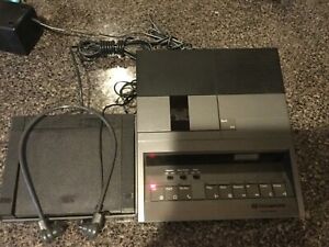 DICTAPHONE VOICE PROCESSER 3710 WITH PEDAL AND POWER SUPPLY GREAT HEADPHONE