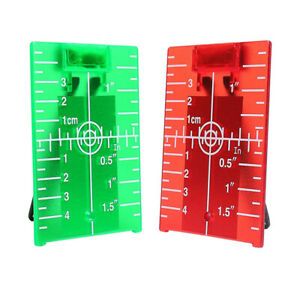 Magnetic Floor Razor Target Plate Card with Stand For Beam Applications