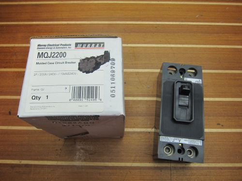 Siemens murray mqj2200 mqj 200 amp molded case circuit breaker new for sale
