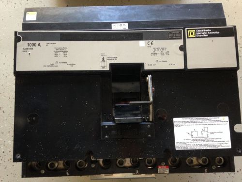Na361000 square d 1000 amp 600 volt i-line circuit breaker for sale