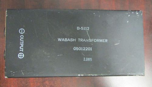 WABASH B 5112 Transformer 05012201