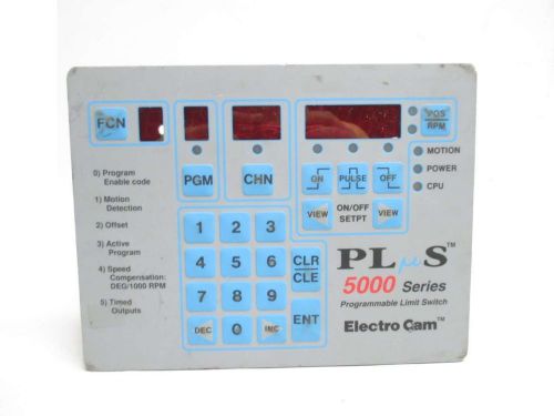 NEW ELECTRO CAM PS-5111-10-P16 PLUS 5000 PROGRAMMABLE LIMIT SWITCH D429135